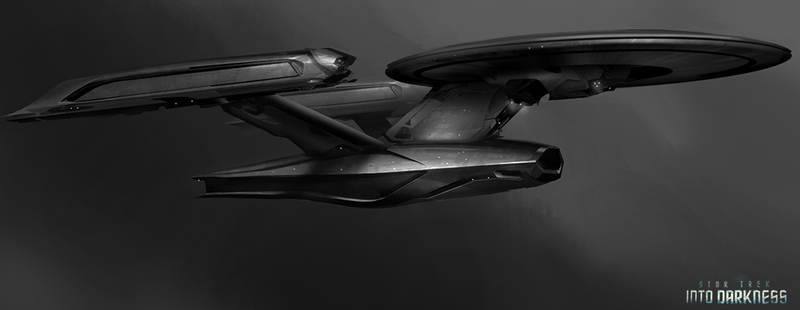 Illustration for article titled Stunning Star Trek Into Darkness concept art shows starships at war